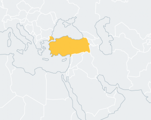 Carte de la Turquie